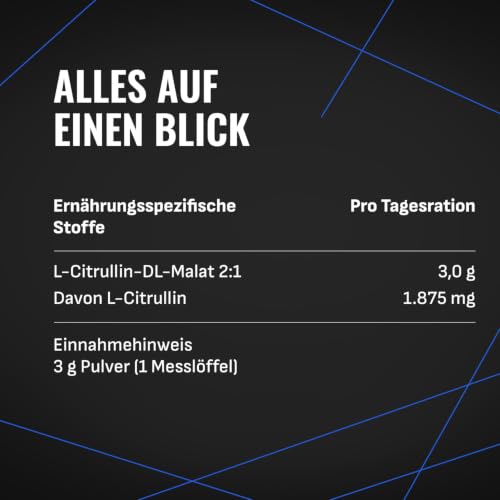 L-Citrullin Malat Pulver 2:1 hochdosiert – 500g – Ansicht 3