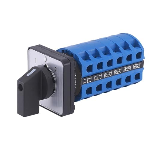 Interruptor de transferencia universal LW26-25/6 conmutador de 25A y seis cables para motor 4
