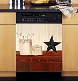 Appliance Art Magnetic Dishwasher Front Door Cover Sheet | Kitchen Appliance Décor | Vinyl Decal for