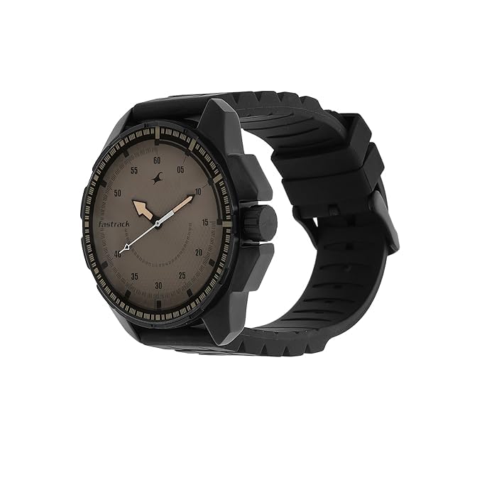 Montre à quartz analogique Commando précise au bracelet noir durable - 2
