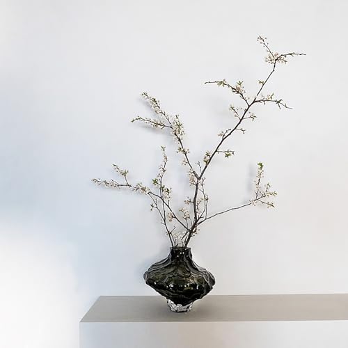 花瓶　♡ おしゃれ　一輪挿し　黒　モダン　生花　シンプル　花器　クール 花瓶 黒 おしゃれ 一輪挿し 大きな 北欧 陶器 大型 花びん 花器