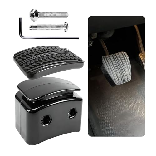 1.5 E-Z Clutch Pedal Pad Extender & Replacement Covers for Ford Mustangs