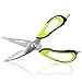 PuTwo Herb/Scallion Scissors - Multipurpose Kitchen/Garden Shear with 5 Extremely Sharp Premium Stainless Steel Blades, Yellow