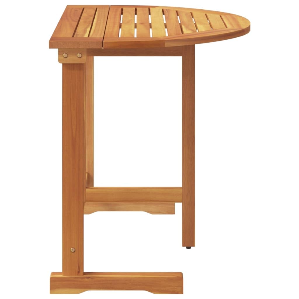 Balkontisch Gartentisch Akazie 120 X 70 Cm Klapptisch CALEA