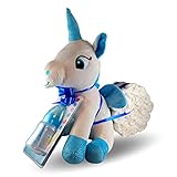 Tarta De Pañales Unicornio Azul