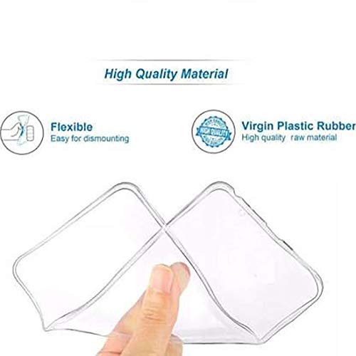 Image of Amazon Brand - Solimo Mobile Cover for Realme C3 / Narzo 20A (Soft & Shockproof Back Case with inbuilt Cushioned Edges), Transparent