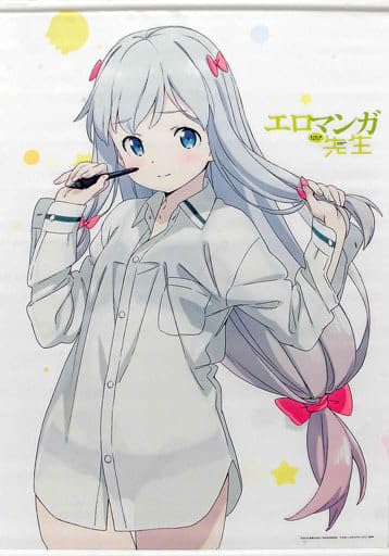 エロマンガ先生　中国限定　和泉紗霧　タペストリー 駿河屋 -<中古>和泉紗霧(水着) B1タペストリー 「エロマンガ先生