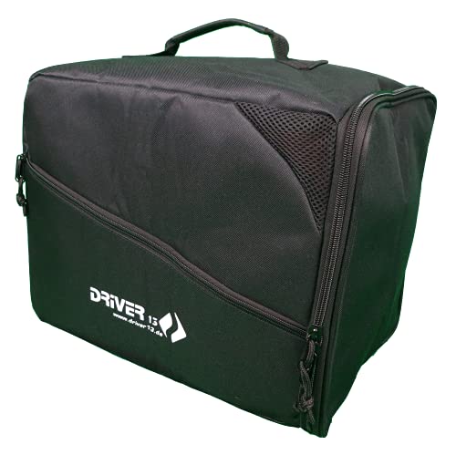 Driver13 Helmtasche für Crosshelm Motorradhelm Tasche, Helmet Bag, schwarz