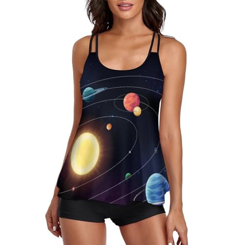 Robe de plage tankini femme pour masquer les rondeurs avec confort