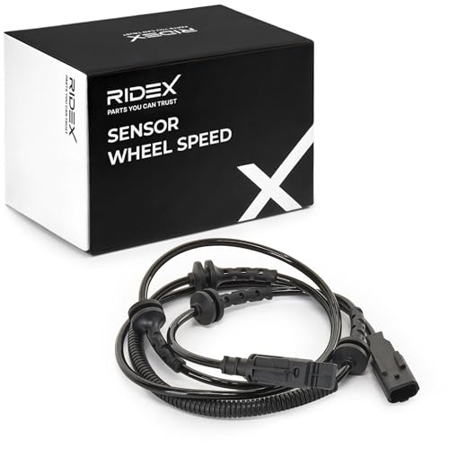 RIDEX Sensor ABS 412W0074 eje delantero, ambos lados Tipo de sensor: Sensor activo Número de enchufes de contacto: 2