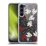 Ligero y alta calidad Head Case Designs Loto Modelo de Japawaiian Caso de Gel Suave Compatible con Samsung Galaxy S23+ 5G