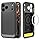 Spigen Cover per iPhone 17 Pro Max, Rugged Armor MagFit, Compatibile con MagSafe - Grigio