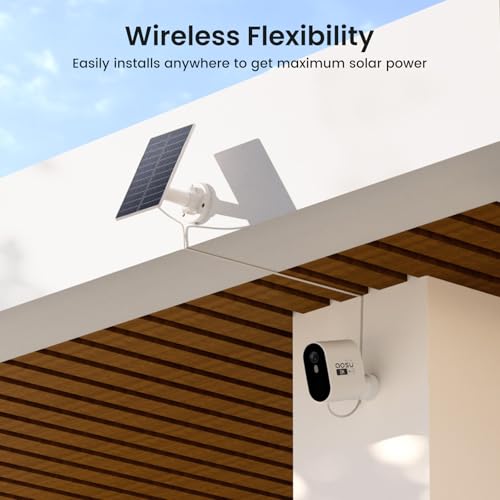 aosu 2K QHD Solar Security Cameras Wireless Outdoor System, 2-Cam-Kit - image 9