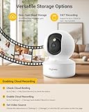 BoyKeep Pet Camera 2K Dog Camera with Phone App Indoor Security Cameras, Motion Detection & Tracking,2-Way Audio, 5G/2.4GHz WiFi/Bluetooth 12-Second Free Cloud Storage Upgraded Version - Image 3