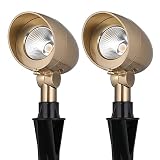 Arrownine Landscape Spotlights Low Voltage 12V AC/DC 8 Watts,Equivalent to 60 Watts Halogen Bulb,Lan