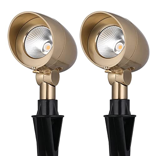 Arrownine Landscape Spotlights Low Voltage 12V AC/DC 8 Watts,Equivalent