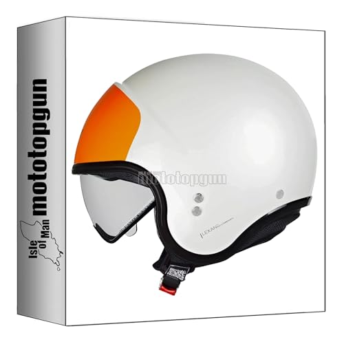 Casque jet Nolan N21 Commuting bleu deep argent XXS pour moto