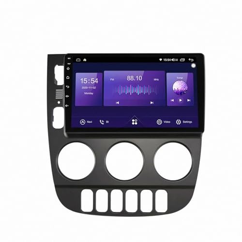 Radio de coche 2 DIN con manos libres bluetooth y navegación GPS para Benz Clase M W163