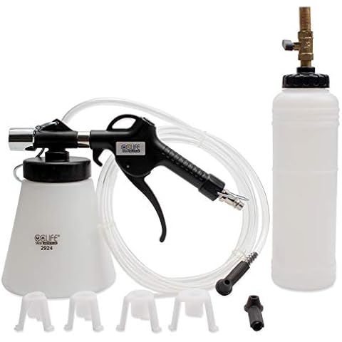 CCLIFE Pneumatic Air Brake Fluid Bleeder Clutch Bleeding Tool Kit 1L Cover