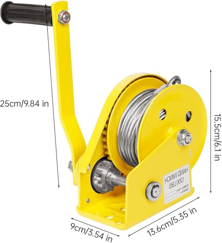 Grúas de elevación para aire acondicionado, herramientas y accesorios de soporte con cabrestante 5