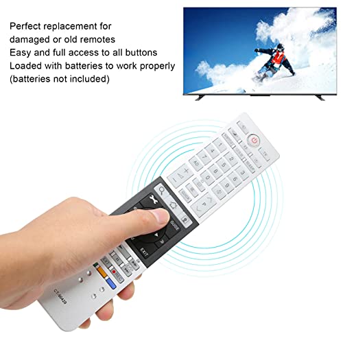 Controle remoto, controle remoto de substituição universal compatível com Toshiba CT 90430 CT 90429