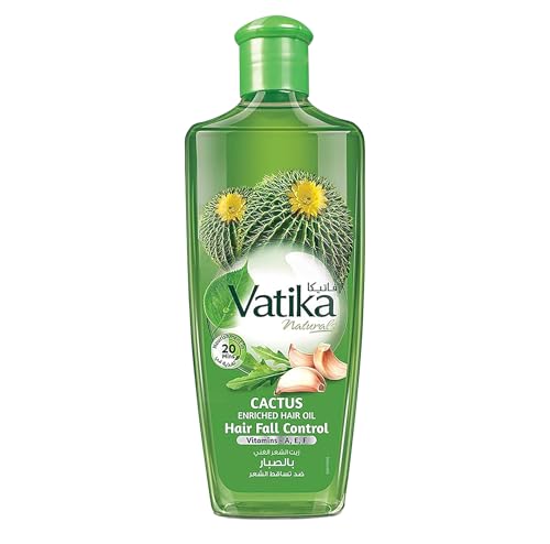 Vatika Naturals Cactus Enriched Hair Oil - Hair Fall...