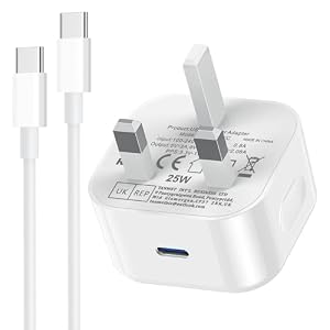 Samsung USB C Charger Plug and Cable 1M, Samsung Fast Charging USBC Plug with Type C Lead for Galaxy S26 S25 S24 S23 S22 S21 S20 A56 A55 A54 A53 A52S A16 A15 A14 A36 A35 A34 A33 A32 A26 A25 A70 A71