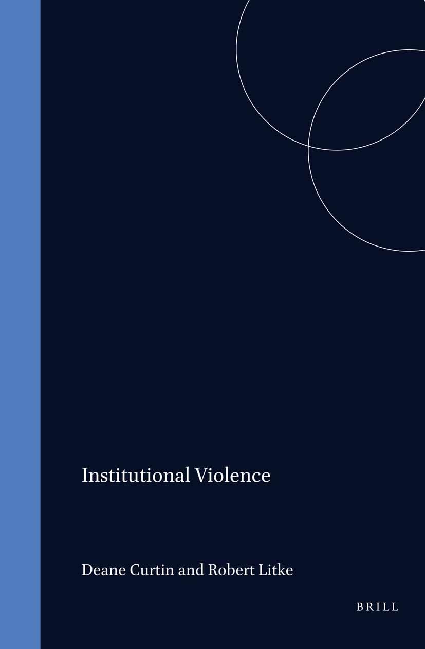 Buy Institutional Violence: 88 (Philosophy of Peace, 88) — BookShops.in