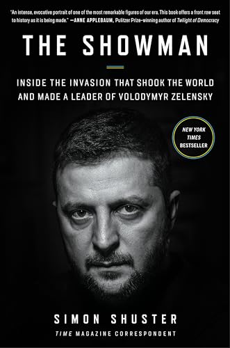 Portada de The Showman: Inside the Invasion That Shook the World and Made a Leader of Volodymyr Zelensky