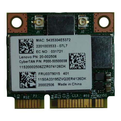 Tarjeta WiFi Lenovo Thinkpad E530 repara perdida de señal modulo Power4Laptops con Bluetooth