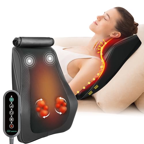 Snailax 4D Shiatsu Back Massager with Heat