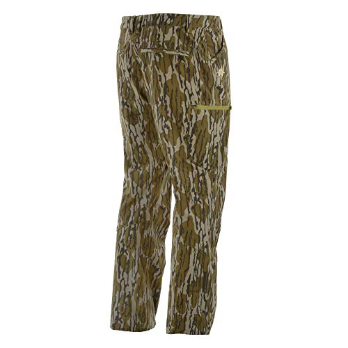 Nomad Mens Stretch-Lite Pant | Quiet & Scent Suppressing Hunting Pants, Mossy Oak Bottomland, X-Large - Thumbnail 2