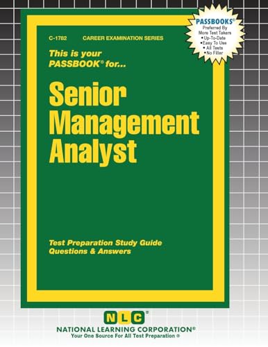 Senior Management Analyst (Career Examination)