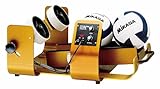 Volleyball Tutor - Gold Battery Model Volleyball Machine. Portable. Automatically Feeds Balls. Speeds up to 60 MPH. Trajectories from Set to Serve. Rechargeable Battery. Made in USA.