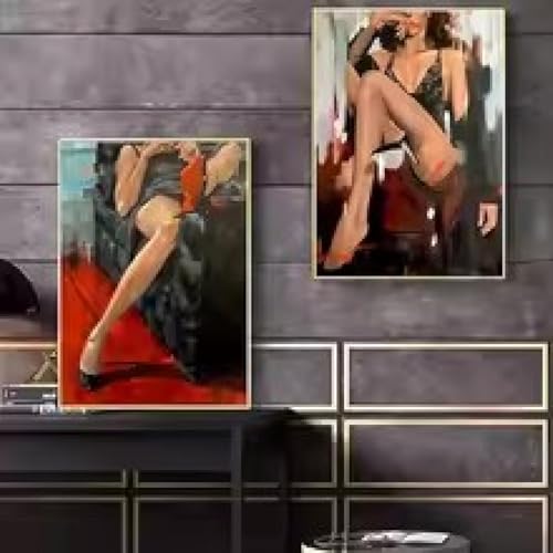 Tableau moderne pour grand mur vide affiche graffiti avec cadre