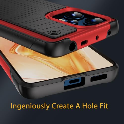 Jeylly for Xiaomi Poco F5 5G Case with 2 Glass Screen Protector, Anti Scratch Hard Back & Soft TPU Rubber Bumper, Heavy Duty Shockproof Case Cover for Xiaomi Poco F5 5G/Note 12 Turbo 5G, Purple