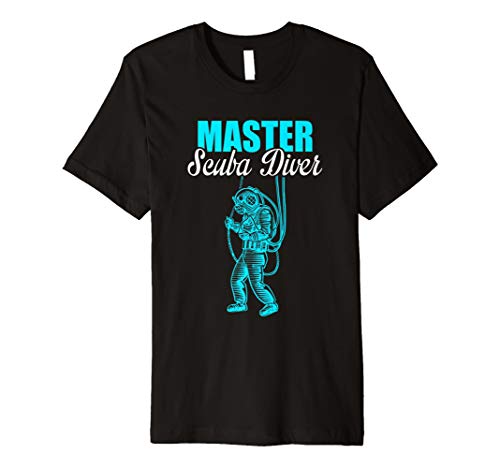 Master Scuba Diver Shirt Tauchen Apnoe Scuba Diving Riff