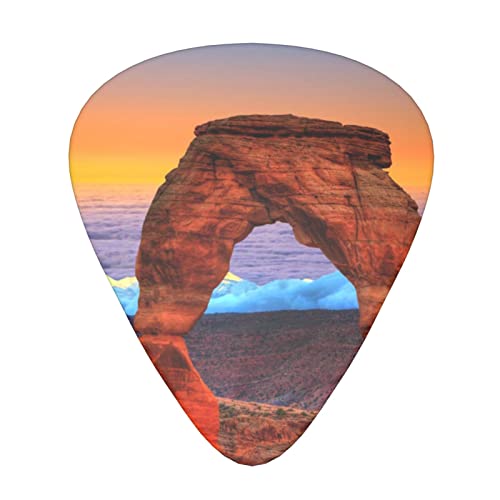 Arches National Park Lot de 3 médiators en celluloïd coloré pour guitare basse, amateurs de musique, joueurs de guitare, guitares électriques et acoustiques avec 0,46 mm, 0,71 mm, 0,96 mm - Les Beatles, Paul McCartney, John Lennon, RIngo Starr, George Harrison Arches National Park Lot de 3 médiators en celluloïd coloré pour guitare basse, amateurs de musique, joueurs de guitare, guitares électriques et acoustiques avec 0,46 mm, 0,71 mm, 0,96 mm