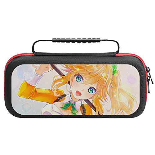 Switch ケース 暗殺貴族 タルト 薄型 スイッチ ケース 可愛い スイッチ専用ケース 大容量 Switchカバー Switch専用キャリーケース 持ち手付き スイッチポーチ 衝撃吸収 収納バッグ スイッチカバー Joy-Con 収納ケース 20個カー