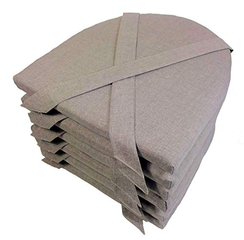 Wunderschne Sitzkissen Halbrund 45x45 Fotos
