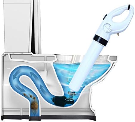 Toilet Plunger, Drain Unblocker, Powerful Manual Pneumatic Dredge Equipment. High Pressure Air Drain Blaster Cleaner High Efficient, Applied to Kitchen, Bathroom, Clogged Pipe.