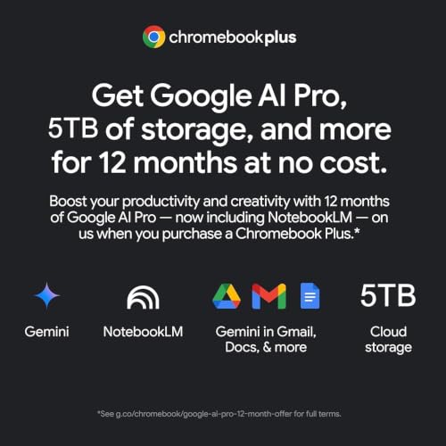 Image of Acer Chromebook Plus 515, 15.6 inch Touchscreen, Intel i3-1305U, 8GB DDR5 384GB