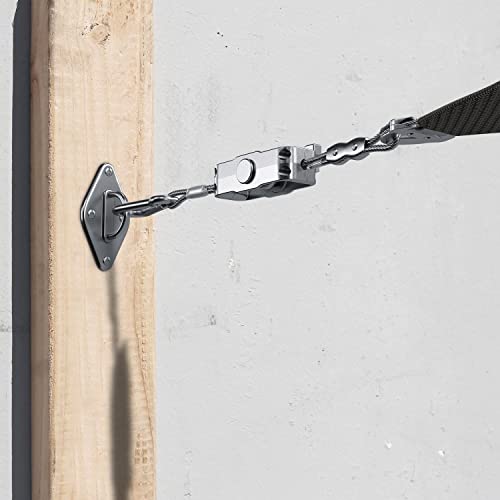 Tang Sun Shade Sail Hardware Kit With 18' (6'X4) Cable Wire Rope, Rectangle Shade Sail Installation Kit For Deck Patio Yard Garden #TOP4