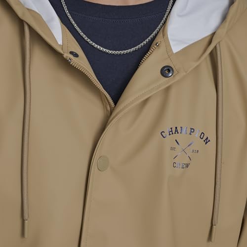 Image of Champion Men's Rubberized Rain Hoody Jacket