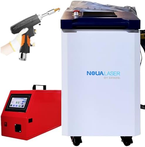 1500W Laser Welder Machine for Metal 220V 4 in 1 Laser Rust Removal, Cutting, Weld Seam Cleaning, Welding Machine with Auto Wire Feeder Applicable to Aluminum, Stainless Steel, Carbon Steel, etc.