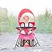 Baby Delight Go with Me Venture Portable Chair | Indoor and Outdoor | Sun Canopy | 3 Child Growth Stages | Pink
