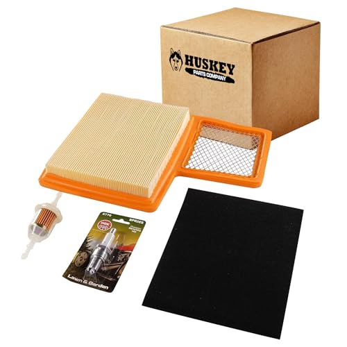 Huskey Golf Cart Tune up Service Kit Compatible with Yamaha G16-G22 G29 Drive 1996-2016 Gas Golf Carts-Include Air Filter and Pre Filter, Fuel Filter and NGK (BPR2ES) Spark Plug