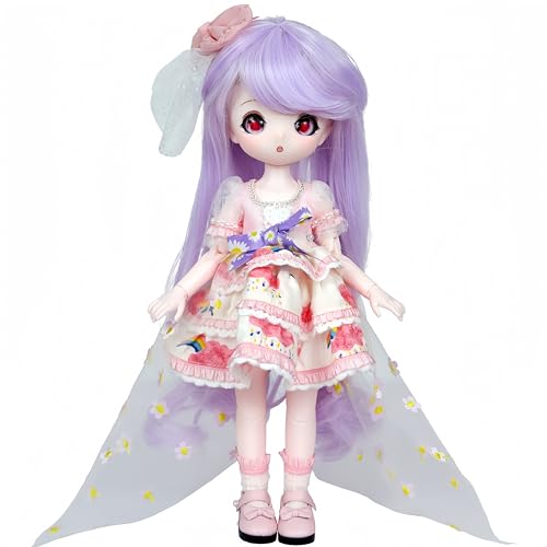 Poupée BJD 1/6 cartoon de 30,5 cm pour décoration de chambre