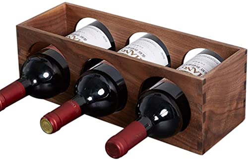 Soporte de Madera para 3 Botellas de Vino miniatura 1