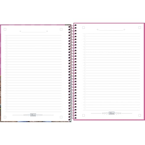 Tilibra - Caderno Espiral Capa Dura Universitário 1 Matéria Connect Ana Castela 80 Folhas - Ana Cast